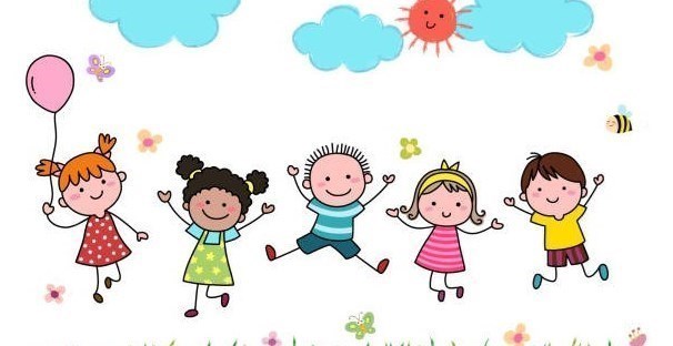 Kids playing and more info for kindergarten registration
